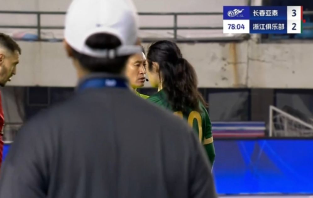 中超联赛第, 提香手球了, 本场比赛的 中超联赛第, 提香手球了, 本场比赛的